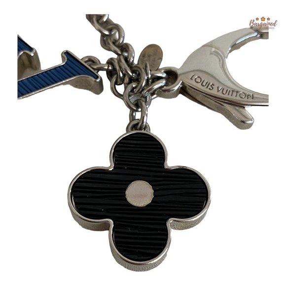 Authentic LOUIS VUITTON Bijossac Fleur De Epi Keyring Bag Charm - M67124 - Picture 9 of 13